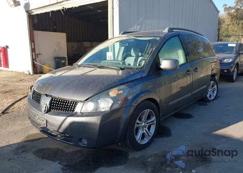 2005 Nissan Quest 3.5 z USA, uszkodzony, nr VIN 5N1BV28U65N105452